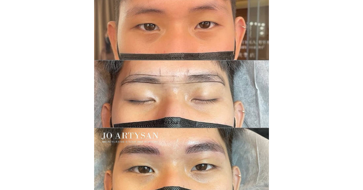 [Best Salons for Eyebrow Embroidery For Men in Singapore Vanilla Luxury